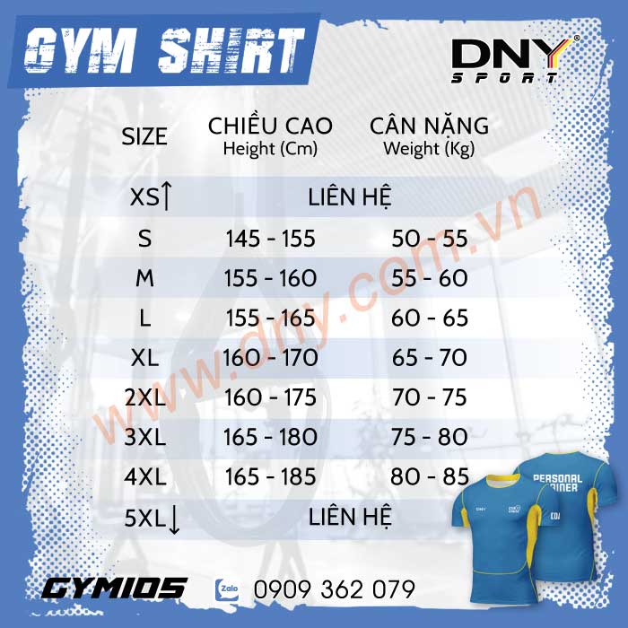 ĐẶT MAY ÁO TẬP GYM THEO YÊU CẦU | DNY-GYM2607130105